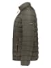 Geographical Norway Doorgestikte jas "Atikolor" kaki