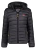 Geographical Norway Steppjacke "Atikolor" in Schwarz