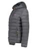 Geographical Norway Steppjacke "Atikolor" in Anthrazit
