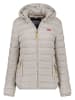 Geographical Norway Steppjacke "Atikolor" in Hellgrau