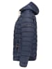 Geographical Norway Steppjacke "Atikolor" in Dunkelblau