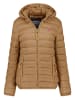 Geographical Norway Doorgestikte jas "Atikolor" taupe