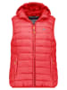 Geographical Norway Doorgestikte bodywarmer "Vatikolor" rood