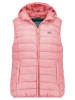 Geographical Norway Doorgestikte bodywarmer "Vatikolor" lichtroze