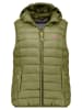 Geographical Norway Doorgestikte bodywarmer "Vatikolor" groen