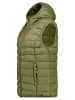 Geographical Norway Doorgestikte bodywarmer "Vatikolor" groen