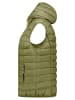Geographical Norway Doorgestikte bodywarmer "Vatikolor" groen