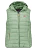 Geographical Norway Doorgestikte bodywarmer "Vatikolor" lichtgroen