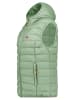 Geographical Norway Doorgestikte bodywarmer "Vatikolor" lichtgroen