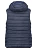 Geographical Norway Doorgestikte bodywarmer "Vatikolor" donkerblauw
