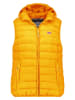 Geographical Norway Doorgestikte bodywarmer "Vatikolor" mosterdgeel