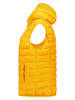 Geographical Norway Doorgestikte bodywarmer "Vatikolor" mosterdgeel