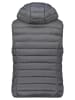 Geographical Norway Doorgestikte bodywarmer "Vatikolor" antraciet