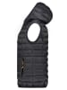 Geographical Norway Doorgestikte bodywarmer "Vatikolor" zwart