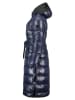 Geographical Norway Doorgestikte mantel "Bali" donkerblauw