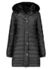 Geographical Norway Doorgestikte mantel "Biensur" zwart