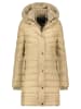 Geographical Norway Doorgestikte mantel "Biensur" beige
