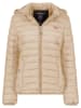 Geographical Norway Doorgestikte jas "Atika" beige
