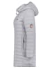 Geographical Norway Doorgestikte mantel "Atika" lichtgrijs
