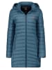 Geographical Norway Doorgestikte mantel "Atika" petrol