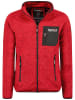 Geographical Norway Fleecejacke "Title" in Rot
