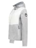Geographical Norway Fleecejacke "Tilove" in Grau/ Weiß
