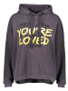 miss goodlife Bluza "You`re loved" w kolorze antracytowym