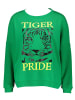 miss goodlife Bluza "Tiger Pride" w kolorze zielonym