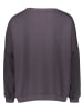 miss goodlife Sweatshirt "Peace & Love" antraciet
