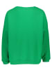 miss goodlife Sweatshirt "Peace & Love" groen/lichtroze