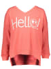 miss goodlife Bluza "Hello" w kolorze koralowym