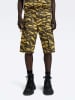 G-Star Cargobermudas in Khaki/ Gelb