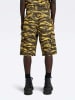 G-Star Cargobermudas in Khaki/ Gelb