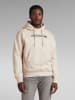 G-Star Hoodie in Creme