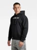 G-Star Hoodie zwart