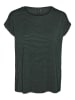 Vero Moda Koszulka w kolorze ciemnozielonym