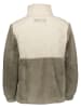 Sublevel Fleecejacke in Khaki/ Creme
