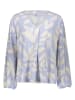 Sublevel Bluse in Lila/ Creme