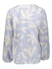 Sublevel Bluse in Lila/ Creme