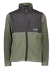 Sublevel Fleece vest groen/grijs
