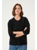 Kaffe Bluse in Schwarz