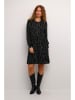 Kaffe Kleid in Weiß/ Schwarz