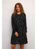 Kaffe Kleid in Weiß/ Schwarz