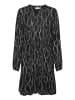Kaffe Kleid in Weiß/ Schwarz