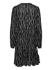 Kaffe Kleid in Weiß/ Schwarz