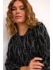 Kaffe Kleid in Weiß/ Schwarz