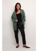 Kaffe Cardigan in Grün