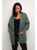 Kaffe Cardigan in Grün