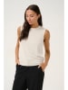 Kaffe Pullunder in Creme