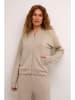Kaffe Sweatjacke in Beige